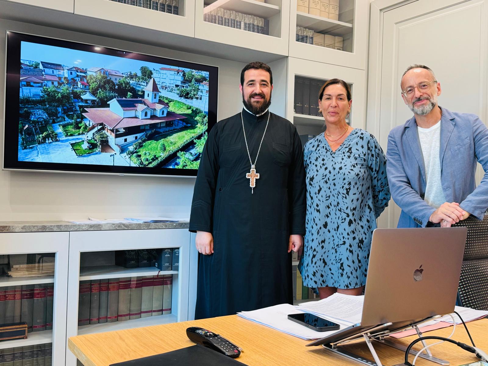 La parrocchia ortodossa romena di Pescara, ha acquistato il terreno dove è stata costruita la chiesa parrocchiale