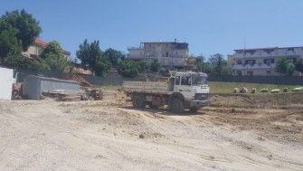 Începerea lucrărilor la construcția bisericii și școlii parohiale Pescara