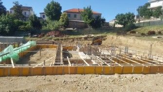 Șantierul bisericii parohiei Pescara 1-12 iulie 2017