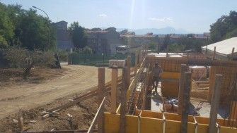 Șantierul bisericii parohiei Pescara 1-12 iulie 2017