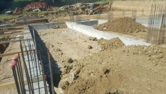 Șantierul bisericii parohiei Pescara 1-12 iulie 2017