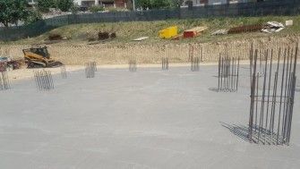 Șantierul bisericii parohiei Pescara 1-12 iulie 2017