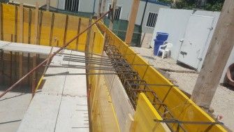 Șantierul bisericii parohiei Pescara 1-12 iulie 2017