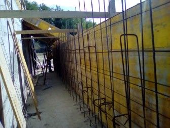 La costruzione della chiesa parrocchiale  di Pescara ha raggiunto + 6,30 metri