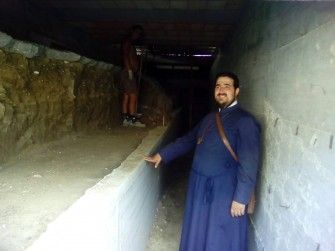 La costruzione della chiesa parrocchiale  di Pescara ha raggiunto + 6,30 metri
