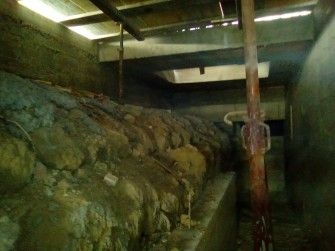 La costruzione della chiesa parrocchiale  di Pescara ha raggiunto + 6,30 metri
