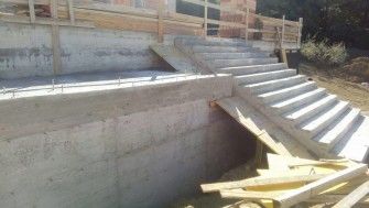 La costruzione della chiesa parrocchiale  di Pescara ha raggiunto + 6,30 metri