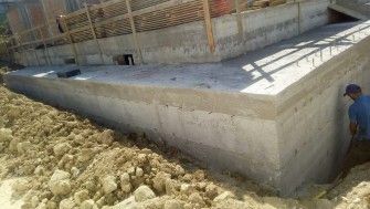 La costruzione della chiesa parrocchiale  di Pescara ha raggiunto + 6,30 metri