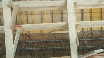 La costruzione della chiesa parrocchiale  di Pescara ha raggiunto + 6,30 metri