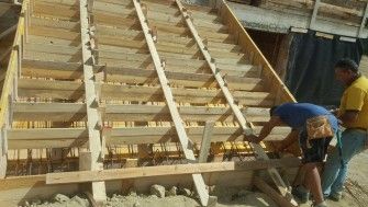 La costruzione della chiesa parrocchiale  di Pescara ha raggiunto + 6,30 metri
