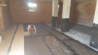 La costruzione della chiesa parrocchiale  di Pescara ha raggiunto + 6,30 metri