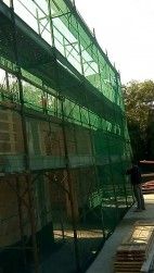 La costruzione della chiesa parrocchiale  di Pescara ha raggiunto + 6,30 metri